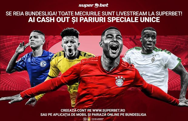 Super fotbalul din Bundesliga se întoarce!