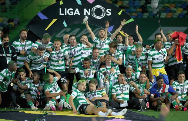 Sporting, campioana Portugaliei după o pauză de 19 ani! Mesaj special de la Cristiano Ronaldo