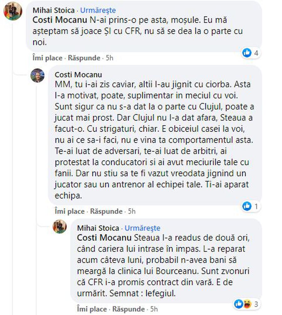 MM Stoica aruncă „bomba”: Rusescu, din vară la CFR Cluj?!