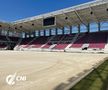 Imagini noi de la Stadionul Rapid! A început montarea gazonului pe arena din Giulești
