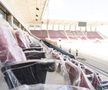 Imagini noi de la Stadionul Rapid! A început montarea gazonului pe arena din Giulești