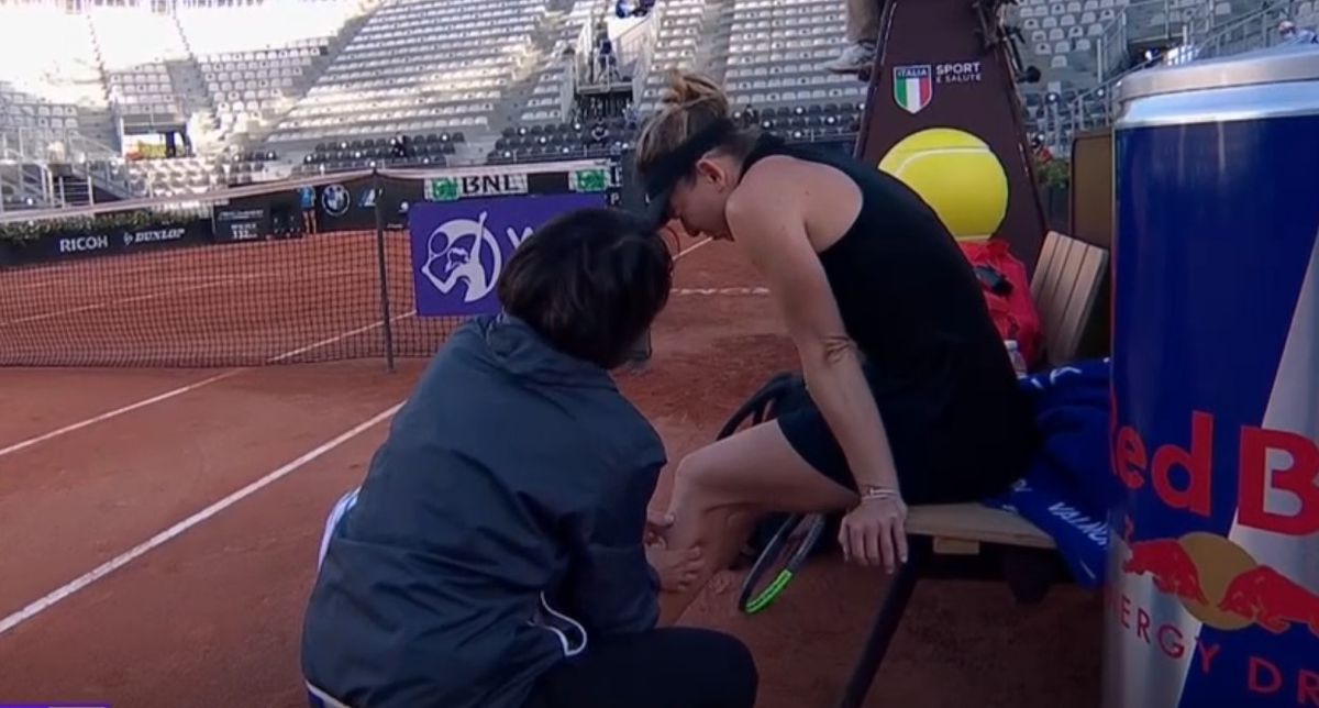 Simona Halep, dezvăluri DURE despre acccidentarea suferită la Roma: „Nu una, ci două rupturi destul de periculoase”