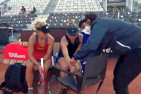 Simona Halep a abandonat în turul II al turneului de la Roma