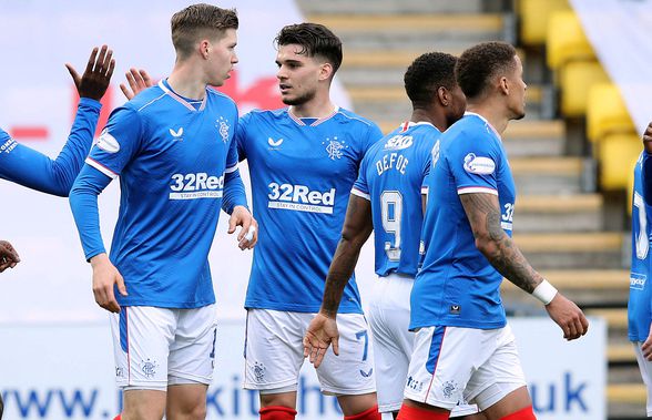 Livingston - Rangers 0-3 » Ianis Hagi, un nou gol pentru Rangers! Campioana Scoției ajunge la 99 de puncte