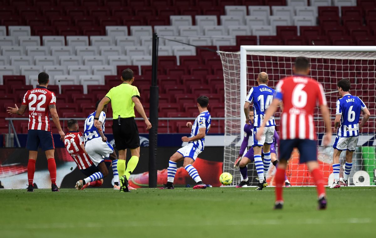Altetico Madrid, tot mai aproape de titlu în Spania! Victorie mare cu Sociedad » Clasamentul + CALCULE