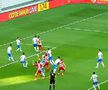 CSU Craiova - Sepsi, penalty nedat de Feșnic / FOTO: Capturi @Digi Sport 1