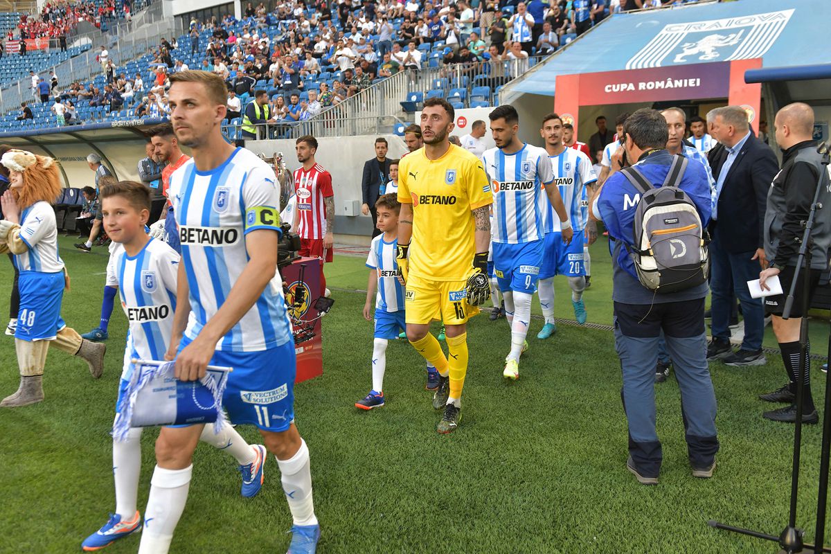 CS Universitatea Craiova - Sepsi, returul semifinalei Cupei României / FOTO: Facebook @UCVOficial