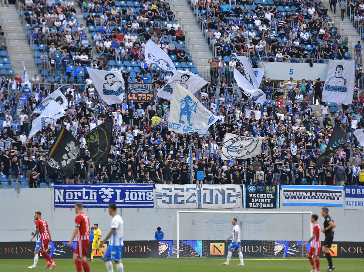 CS Universitatea Craiova - Sepsi, returul semifinalei Cupei României / FOTO: Facebook @UCVOficial
