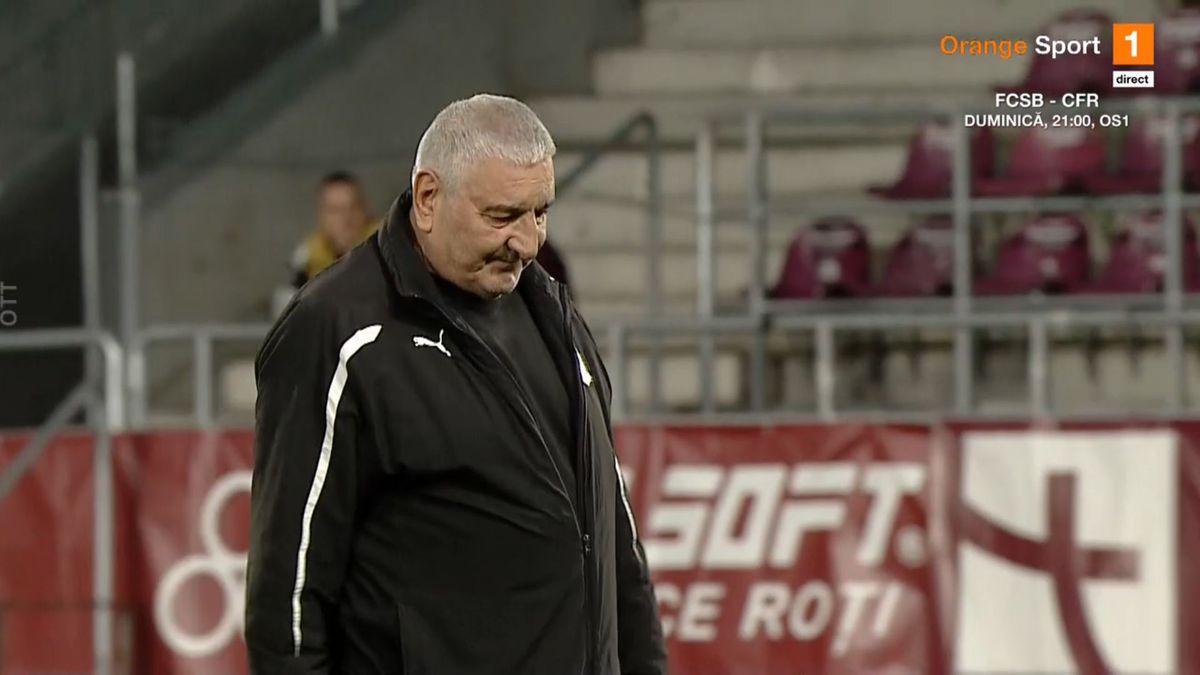 Rică Răducanu și-a reținut cu greu lacrimile » Moment copleșitor în Giulești, înainte de Rapid - Sepsi