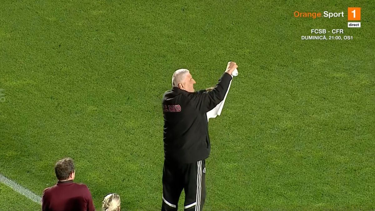 Rică Răducanu și-a reținut cu greu lacrimile » Moment copleșitor în Giulești, înainte de Rapid - Sepsi