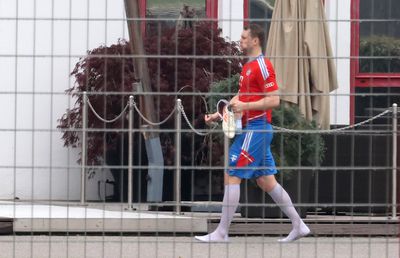 Manuel Neuer a revenit de câteva zile la antrenamentele lui Bayern, la cinci luni după accidentul de la schi