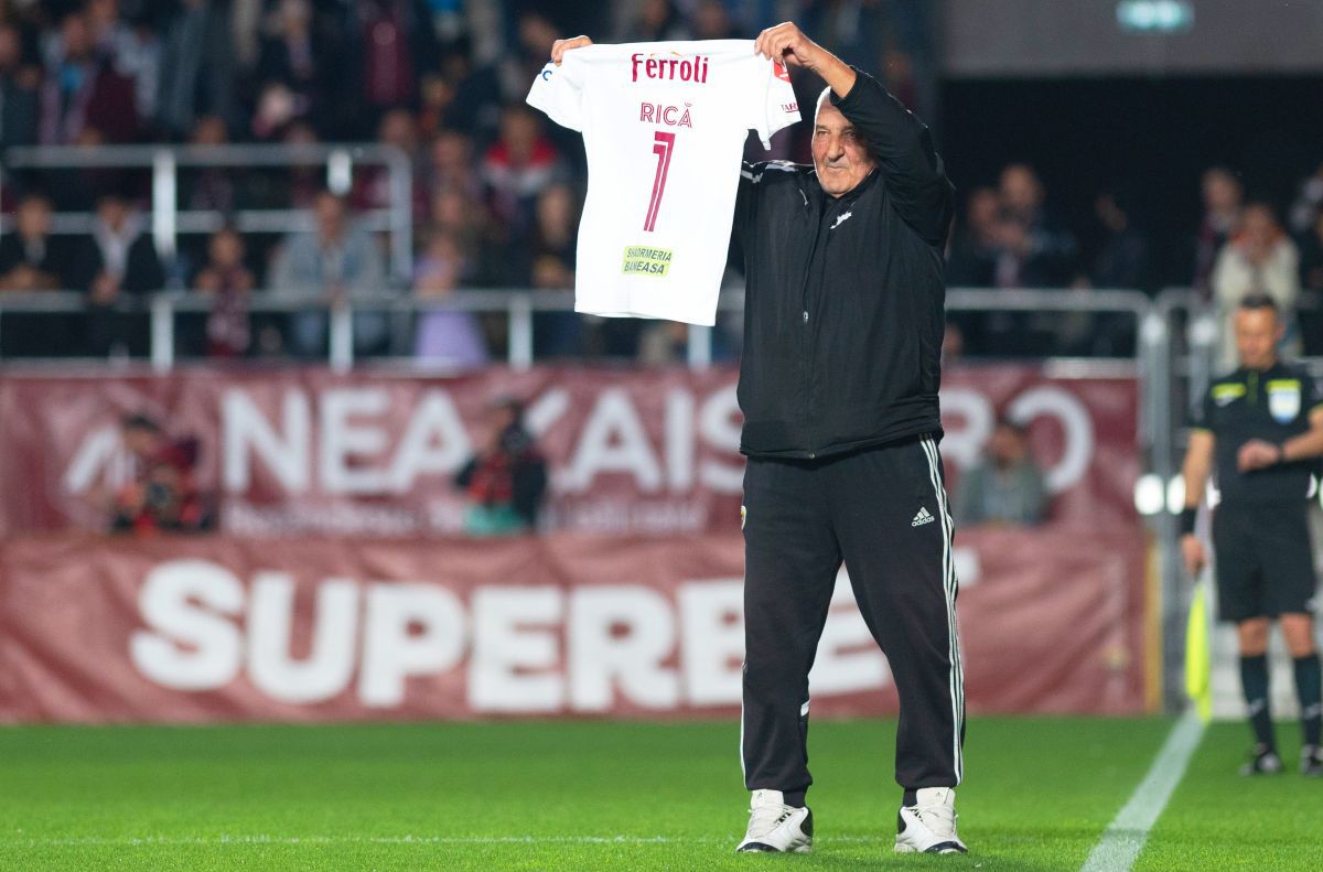 Rică Răducanu și-a reținut cu greu lacrimile » Moment copleșitor în Giulești, înainte de Rapid - Sepsi