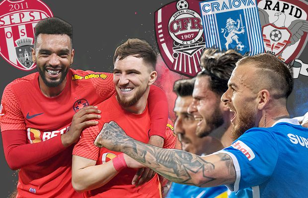Titlul se decide la „indirecte”! Aliații Farului: Rapid, CFR și Craiova! Cu FCSB e doar Sepsi
