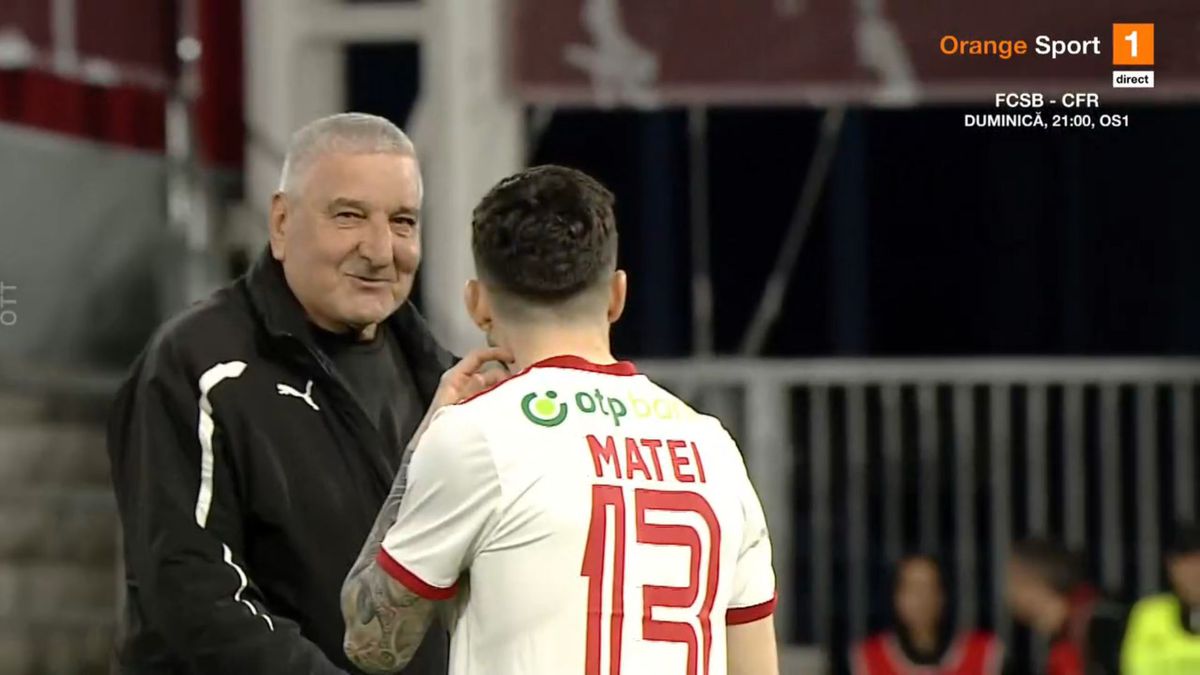 Rică Răducanu și-a reținut cu greu lacrimile » Moment copleșitor în Giulești, înainte de Rapid - Sepsi
