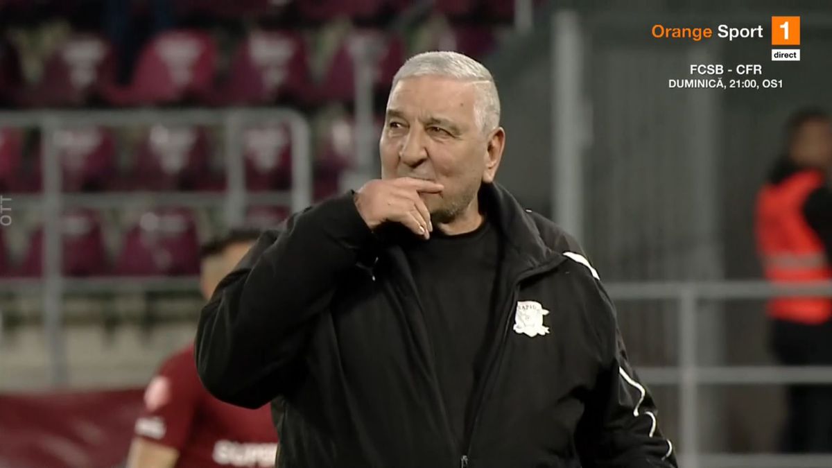 Rică Răducanu și-a reținut cu greu lacrimile » Moment copleșitor în Giulești, înainte de Rapid - Sepsi