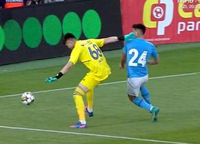 Gafă hilară în meciul decisiv pentru barajul de Conference League » Fostul portar de la FCSB s-a făcut de râs în prelungiri