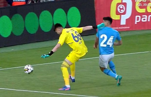 Gafă hilară în meciul decisiv pentru barajul de Conference League » Fostul portar de la FCSB s-a făcut de râs în prelungiri