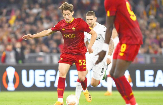 „Copilul minune” al lui Jose Mourinho » Cvasicunoscutul Edoardo Bove bate un record la AS Roma într-o semifinală de Europa