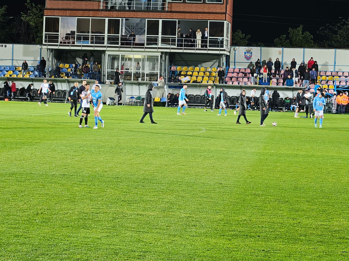 FC Voluntari - U Cluj 0-1 » Ilfovenii au jucat modest și au retrogradat direct