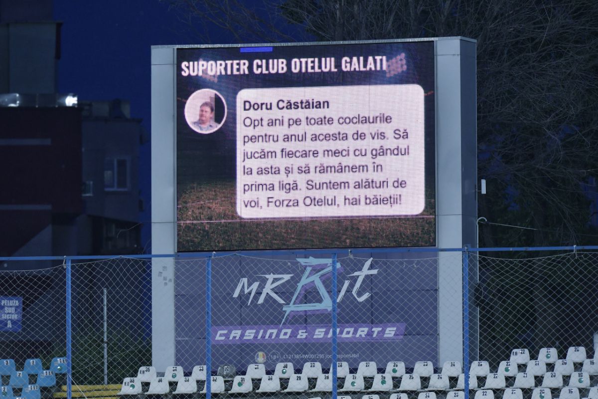 Oțelul - FC Botoșani, înainte de meci