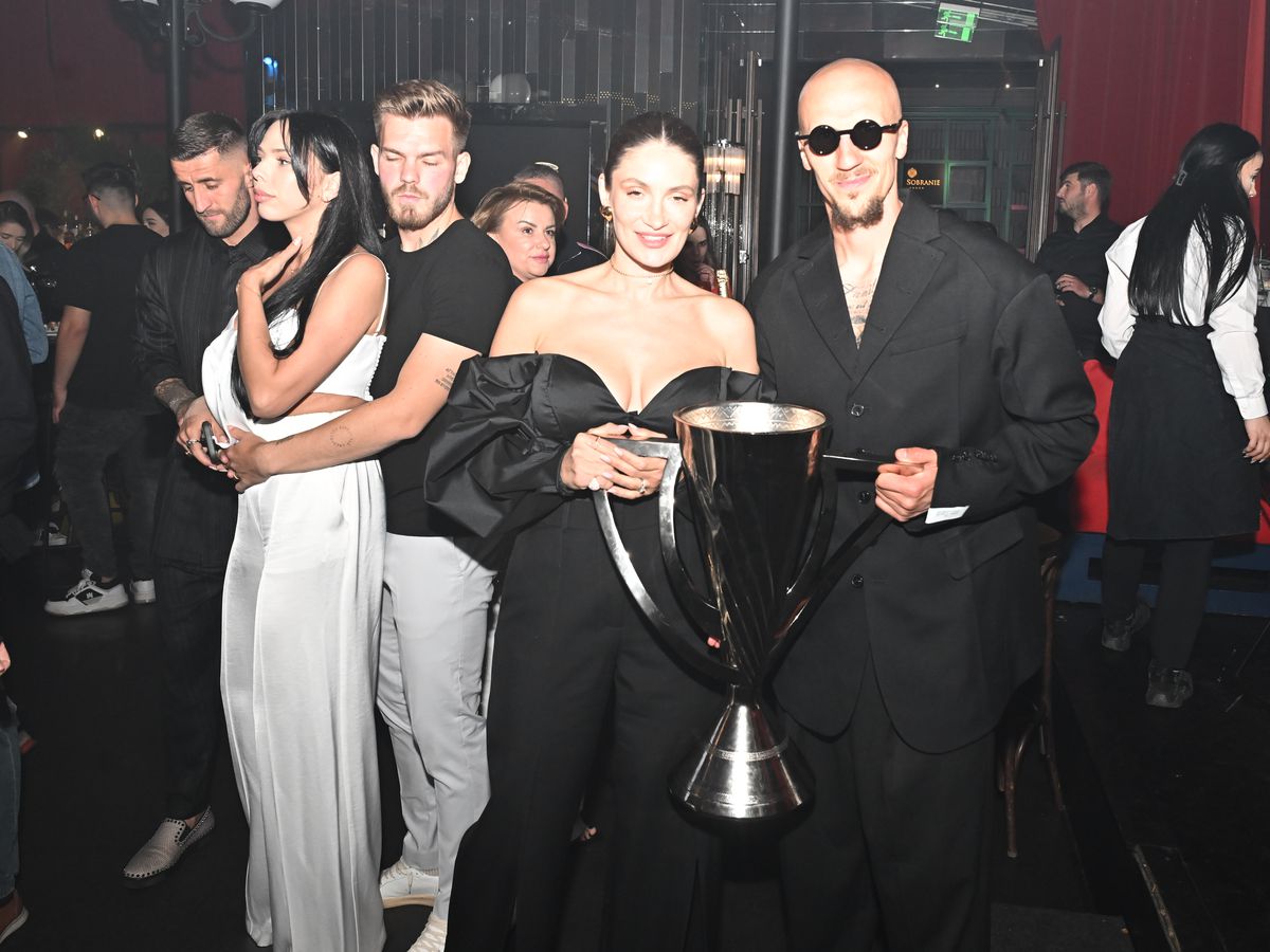 FCSB, imagini de la petrecerea de titlu. Foto: Răzvan Păsărică