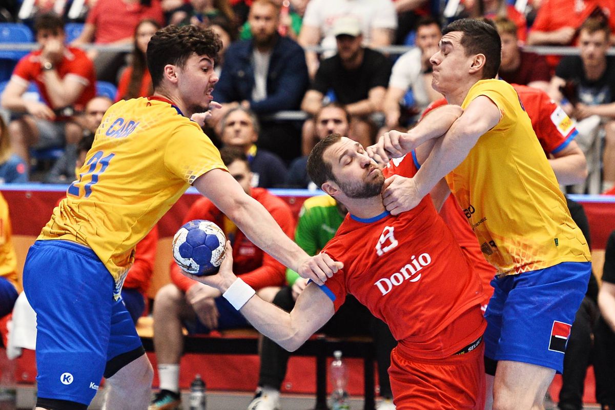 Cehia - România, baraj pentru CM de handbal masculin