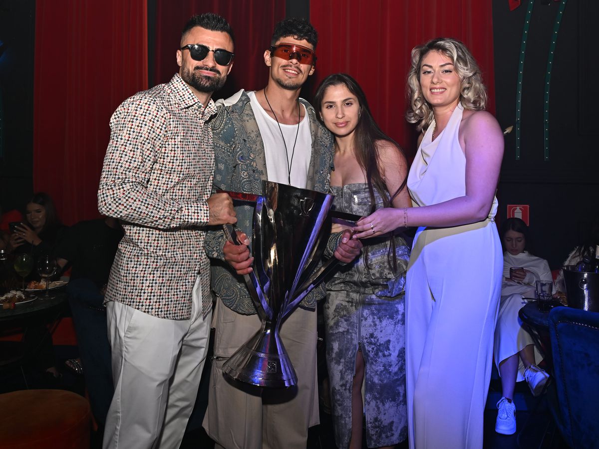 FCSB, imagini de la petrecerea de titlu. Foto: Răzvan Păsărică