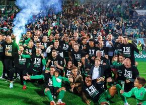 Al 13-lea titlu la rând pentru echipa peste care FCSB poate da în preliminarii » Un român, la „patru ace” în mijlocul petrecerii de pe gazon