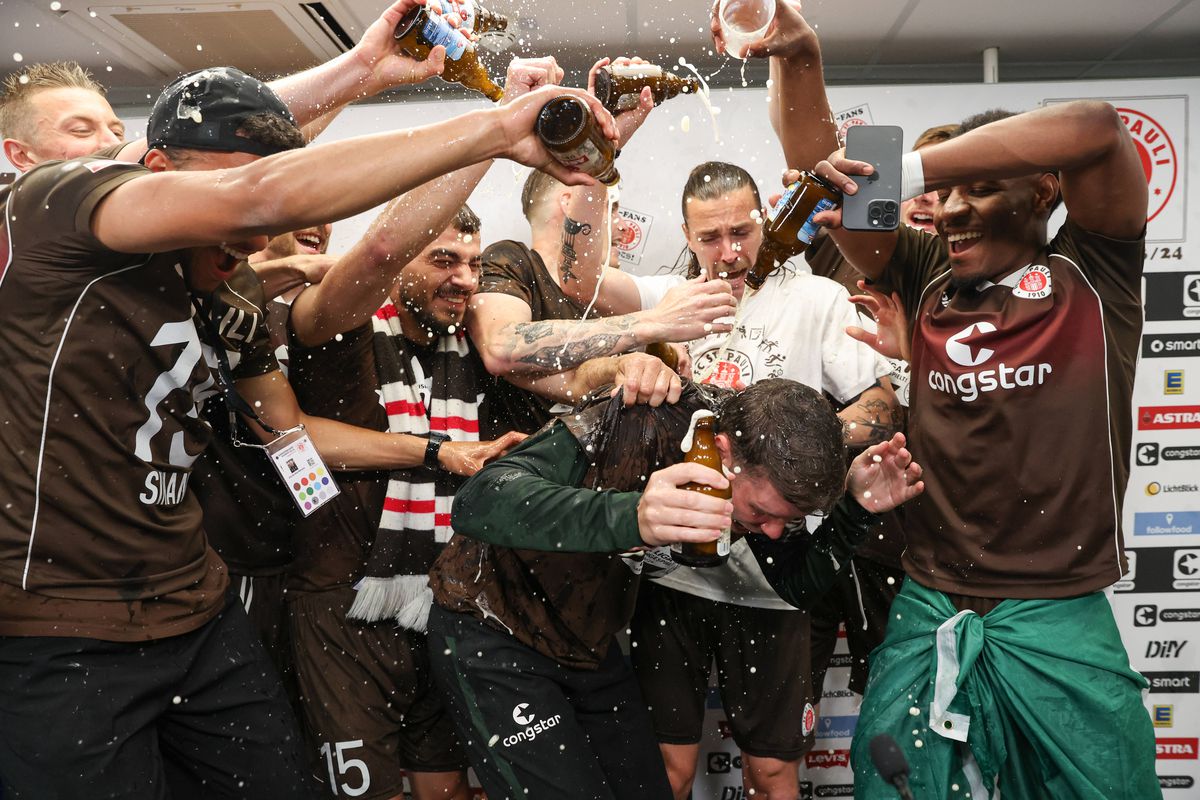 St. Pauli a sărbătorit promovarea