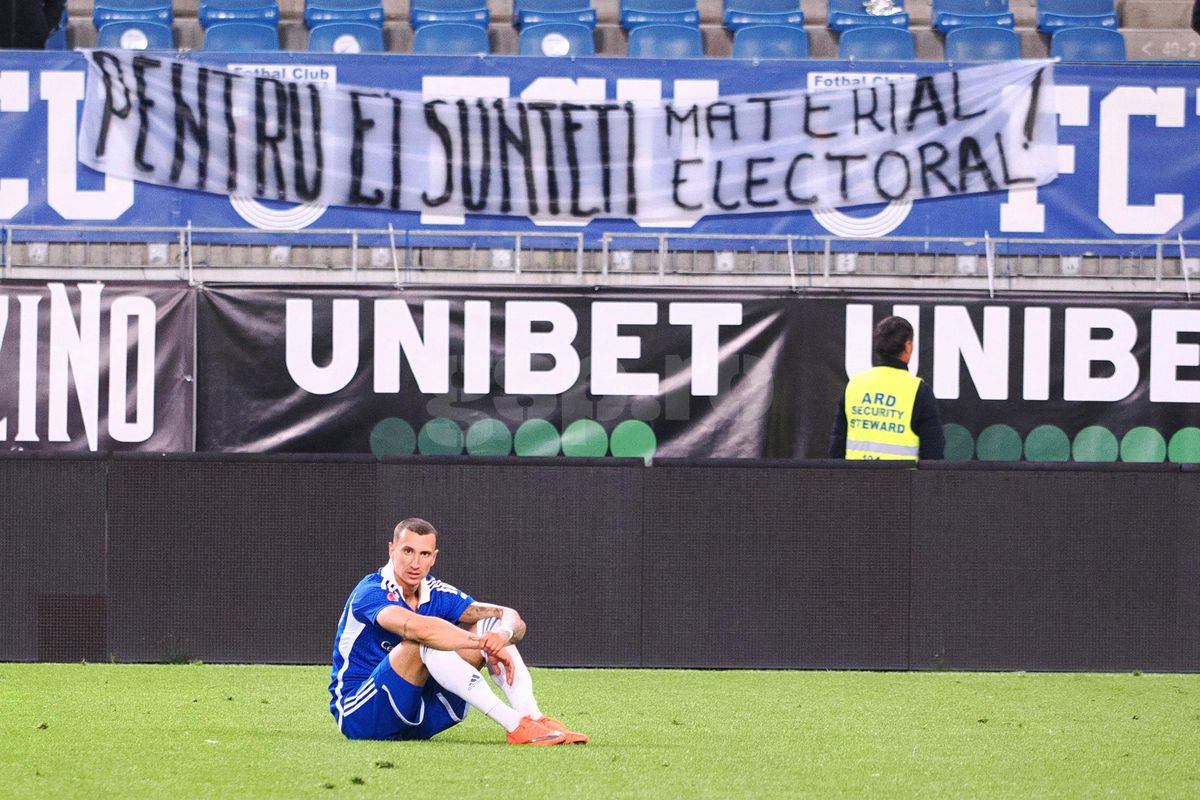 Imagini de la Craiova, după ce FCU a retrogradat