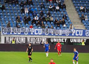 Ultrașii lui FCU Craiova, mesaj grobian pentru Mititelu » Tensiuni la meciul cu Hermannstadt
