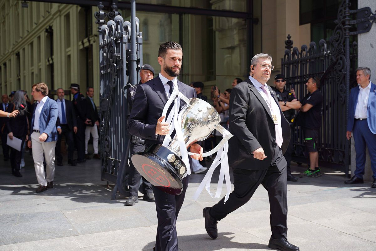 Cele mai tari imagini de la sărbătoarea de titlu a celor de la Real Madrid. 12.05.2024. Sursă foto: Imago