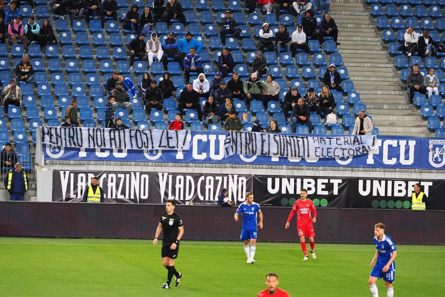Ultrașii lui FCU Craiova, mesaj grobian pentru Mititelu » Scandal monstru: „Vă măcelărim”