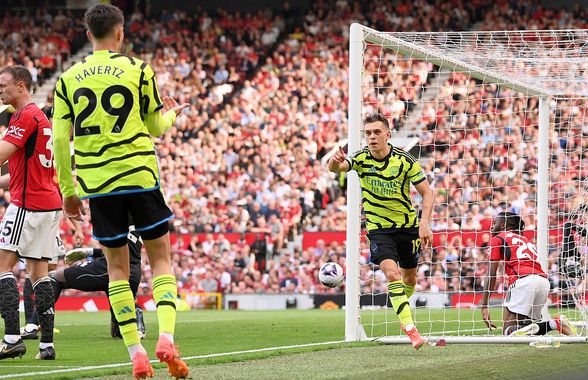 Manchester United - Arsenal 0-1 » „Tunarii” câștigă la limită pe „Old Trafford” și mută presiunea pe City! Final DE FOC în Anglia