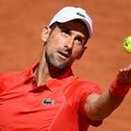 Novak Djokovic, în timpul meciului de astăzi // foto: Imago Images