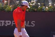 Surpriza zilei la Roma: Novak Djokovic, eliminat  în două seturi de semifinalistul de la București!