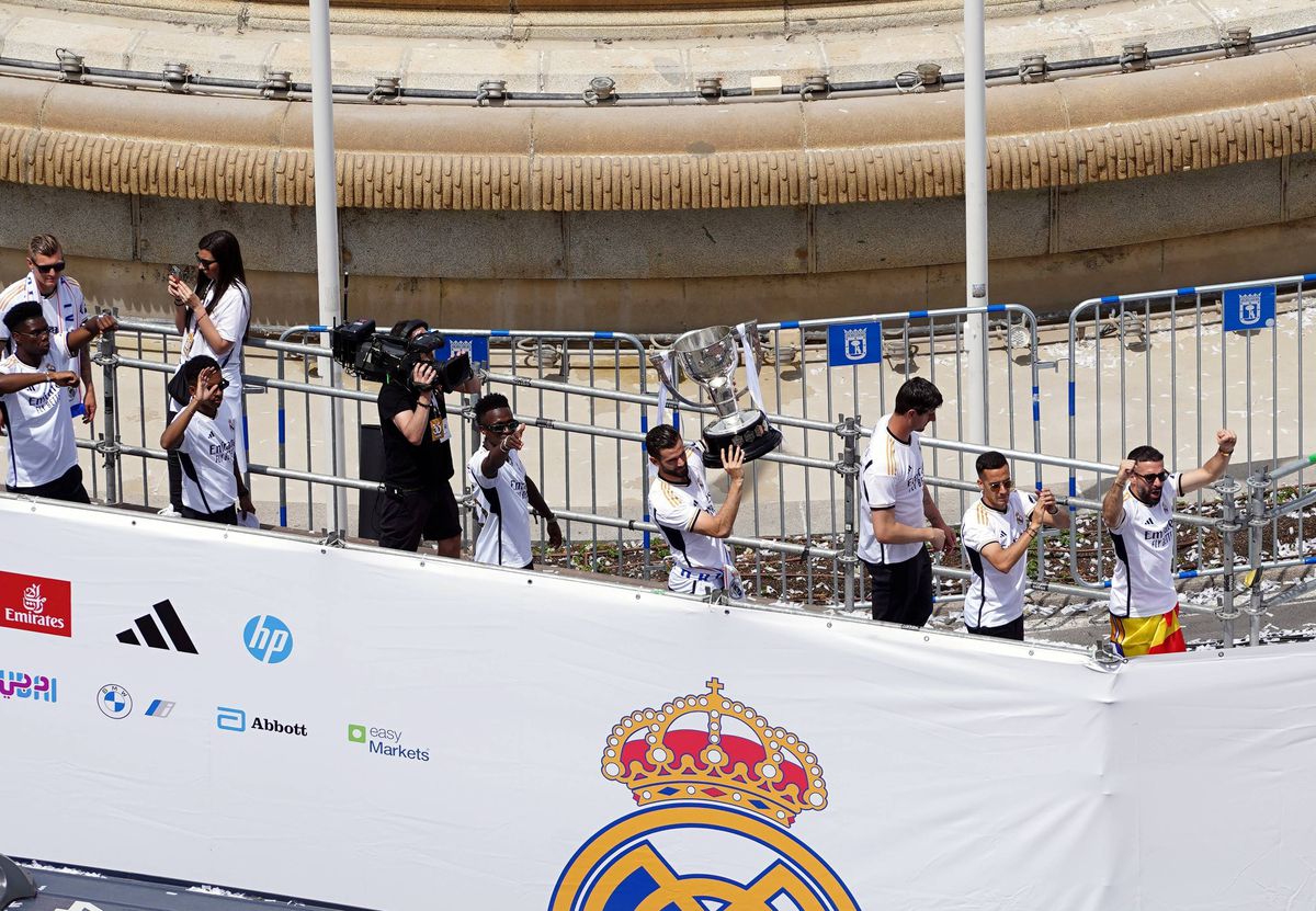 Cele mai tari imagini de la sărbătoarea de titlu a celor de la Real Madrid. 12.05.2024. Sursă foto: Imago