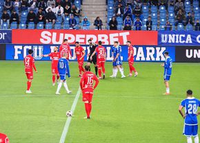 FCU Craiova – Hermannstadt, meci oprit și reluat după 37 de secunde de la start!