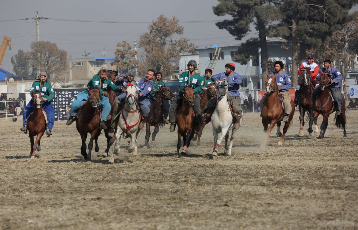 Buzkashi, cel mai popular sport din Afganistan