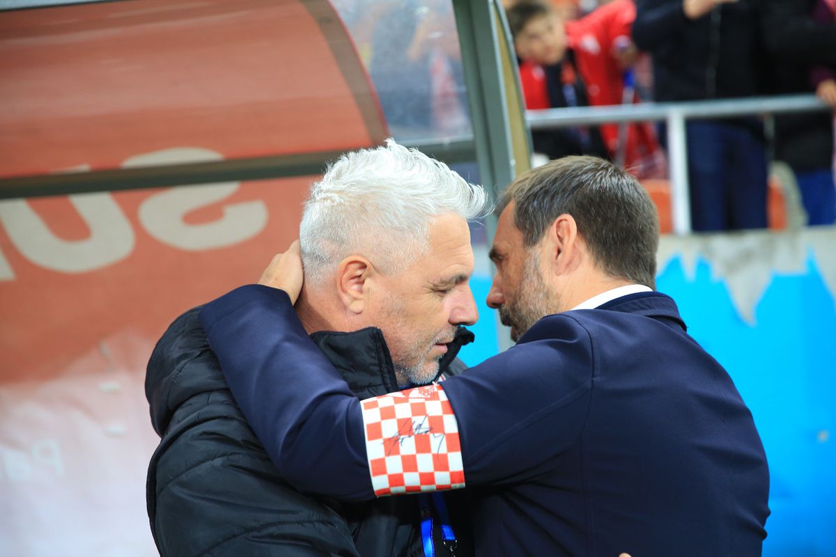 Marius Șumudică la finalul meciului Dinamo - Rapid