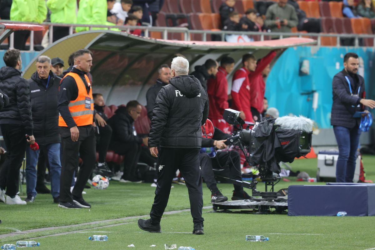 Marius Șumudică la finalul meciului Dinamo - Rapid