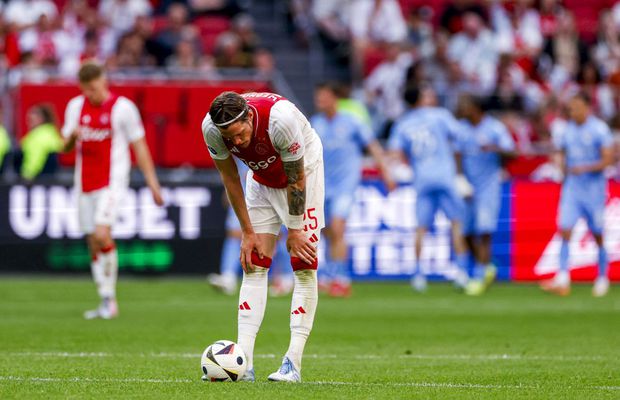 Emoții uriașe! Ajax tremură pentru titlu după un eșec usturător la Amsterdam