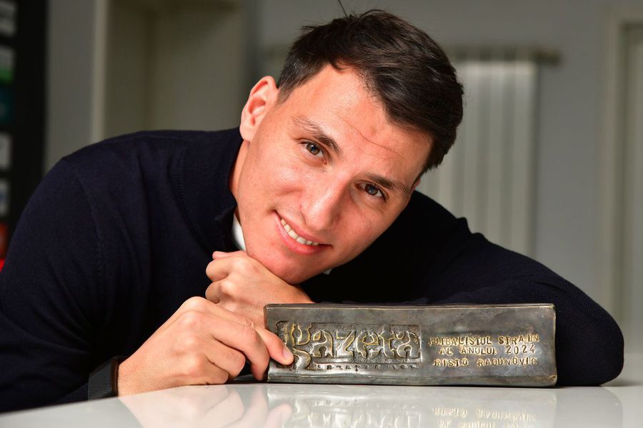 Risto Radunovic, desemnat Străinul Anului 2024, în Ancheta GSP / FOTO Cristi Preda Risto Radunovic, inima jocului celor de la FCSB » Cifre de excepție în cel mai bun sezon al carierei
