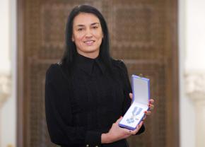 Cristina Neagu, decorată de președintele interimar Ilie Bolojan la Palatul Cotroceni: „O zi memorabilă, o recunoaștere a muncii mele și a valorilor în care cred”
