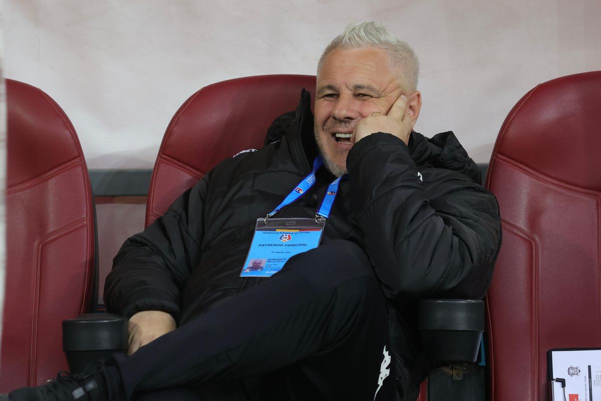 Marius Șumudică la finalul meciului Dinamo - Rapid