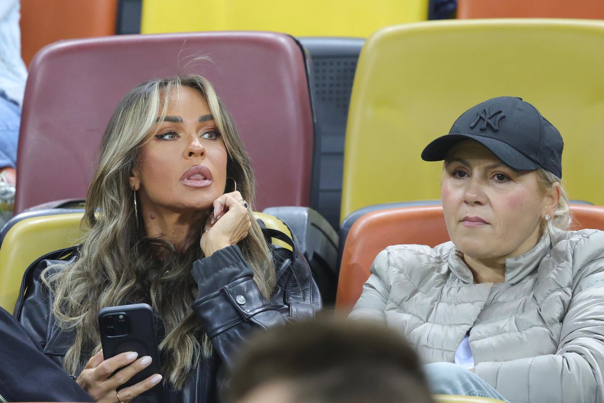 Diana Munteanu, în tribune la Dinamo - Rapid