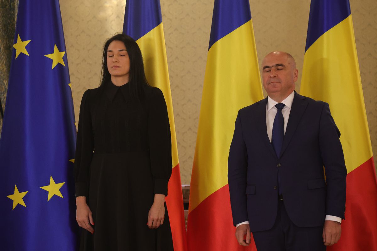 Cristina Neagu, decorată de Ilie Bolojan la Palatul Cotroceni