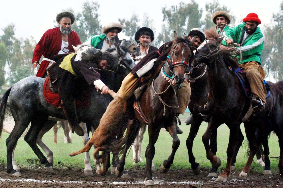 Buzkashi, cel mai popular sport din Afganistan