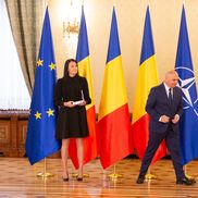 Cristina Neagu a fost decorată de Ilie Bolojan, la Palatul Cotroceni. Foto: Ionuț Iordache (GSP.RO)
