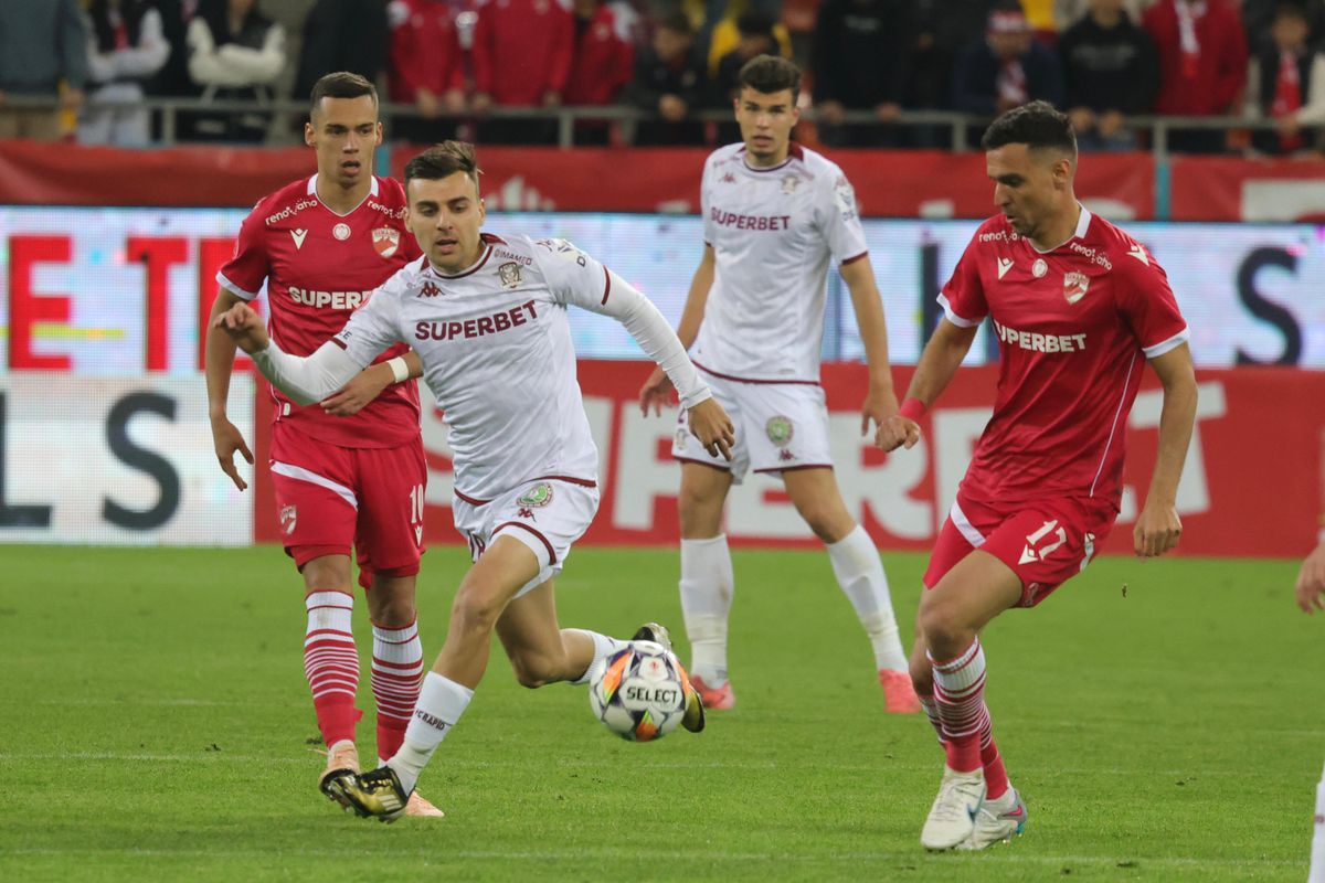 Dinamo - Rapid, derby nedecis în play-off-ul Superligii » „Câinii” au dominat, iar giuleștenii se depărtează de Europa
